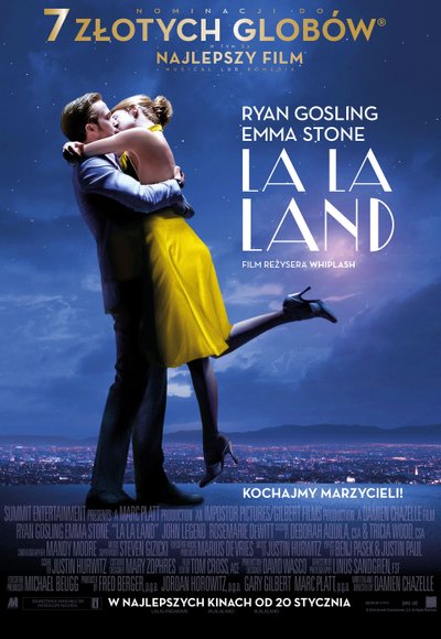 plakat La La Land cały film